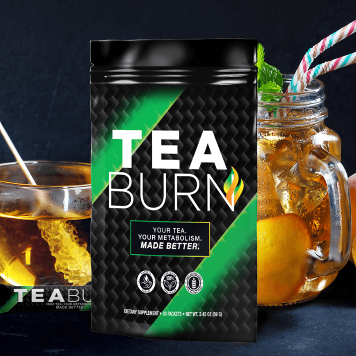 Tea Burn pouch